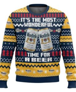 It's The Most Wonderful Time For A Modelo Ugly Christmas Sweater