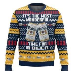 It's The Most Wonderful Time For A Modelo Ugly Christmas Sweater