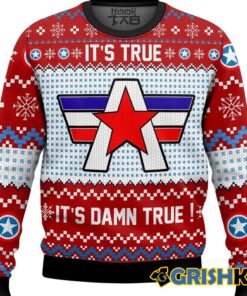 It's True, It's Damn True Kurt Angle Ugly Sweater 