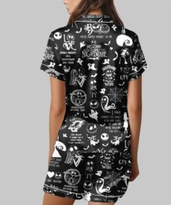 Alternative view of Jack And Sally Nightmare Pajamas Set