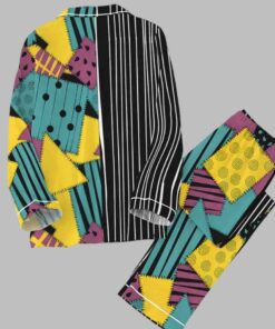 Alternative view of Jack Skellington Nightmare Before Pajamas Set