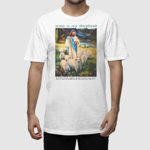 Alternative view of Jalen Williams Jesus Is My Shepherd Shirt