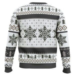 Alternative view of Jeffrey Dahmer Funny Serial Killer If You Canâ€™t Beat Em Eat Em Ugly Christmas Sweater