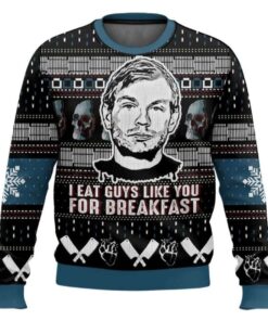Jeffrey Dahmer Funny Serial Killer Ugly Christmas Sweater