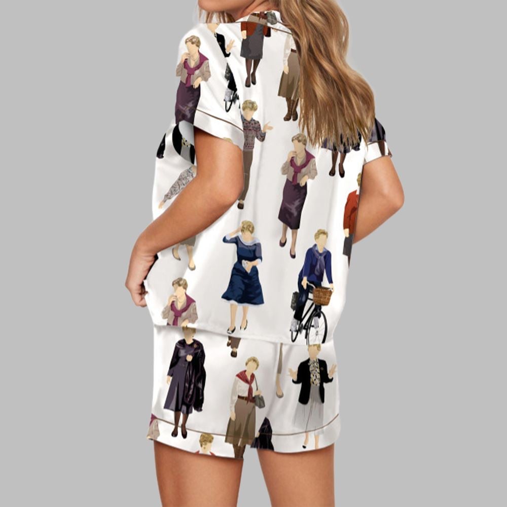 Jessica Fletcher Fan Pajama Set For Women - Image 2