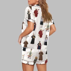 Alternative view of Jesus God Short Sleeve Pajama Set