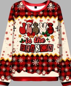 Jesus Is The Reason Ugly Christmas Sweater