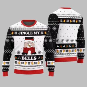 Alternative view of Jingle My Bells Ugly Sweater Christmas 2025 - Grishko.com