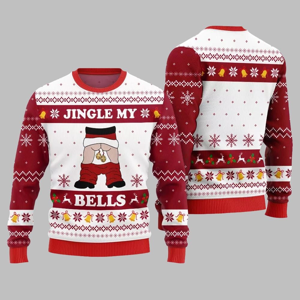 Jingle My Bells Ugly Sweater Christmas 2025 - Image 4