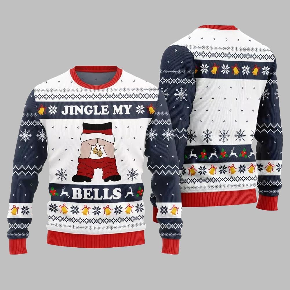 Jingle My Bells Ugly Sweater Christmas 2025 - Image 5