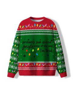 Alternative view of Jingle Song Ugly Sweater 2025 Christmas 