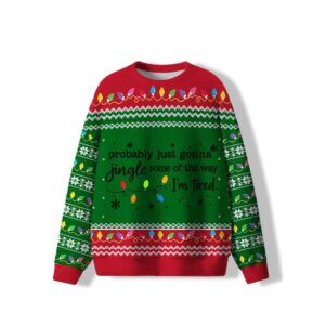 Alternative view of Jingle Song Ugly Sweater 2025 Christmas - Grishko.com