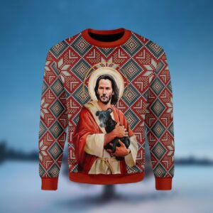 John Wick Funny Christmas Ugly Sweater - Grishko.com