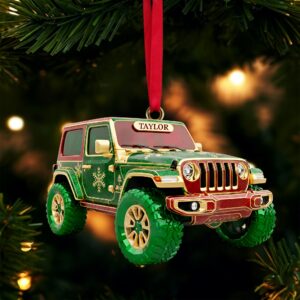 Alternative view of Jolly Off-road Christmas Ornament Personalized Gifts For Off-road Lovers 02qhlu161025