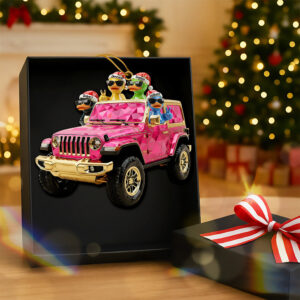 Alternative view of Jolly Off-road Ride With Duck Gang - Personalized Gifts For Off-road Lovers 01qhqn161025