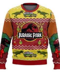 Jurassic Park Ugly Christmas Sweater