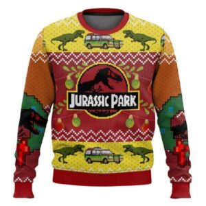 Jurassic Park Ugly Christmas Sweater