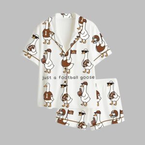 Just A Football Goose Game Day Pajamas Set