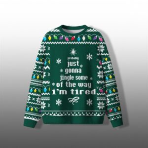 Just Gonna Jingle Ugly Sweater 2025 Christmas - Grishko.com