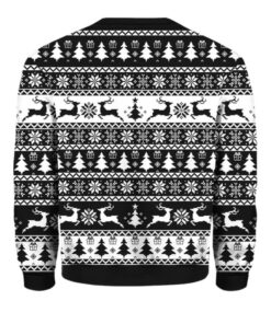Alternative view of Justin Jefferson Hit Them With The Griddy Ugly Christmas Sweater 