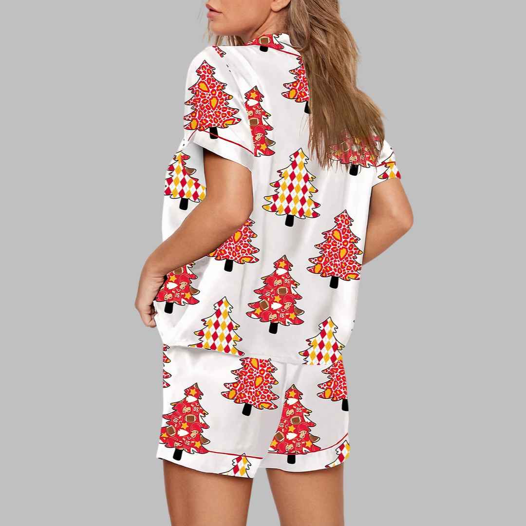Kansas City Christmas Tree Pajama Set - Image 3
