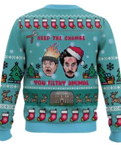 Alternative view of Keep The Change Home Alone Ugly Christmas Sweater