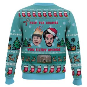 Alternative view of Keep The Change Home Alone Ugly Christmas Sweater