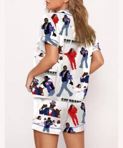 Alternative view of Kendrick Lamar KDot Halftime Show Pajama Set