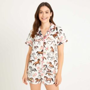 Alternative view of Kentucky Derby 151st Run For The Roses Pajama Set For Women
