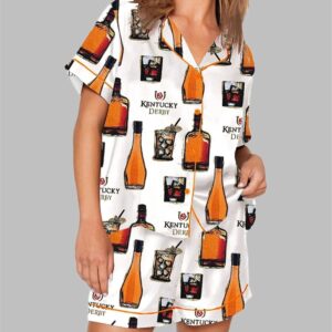 Kentucky Derby Derby Day Bourbon Pajama Set