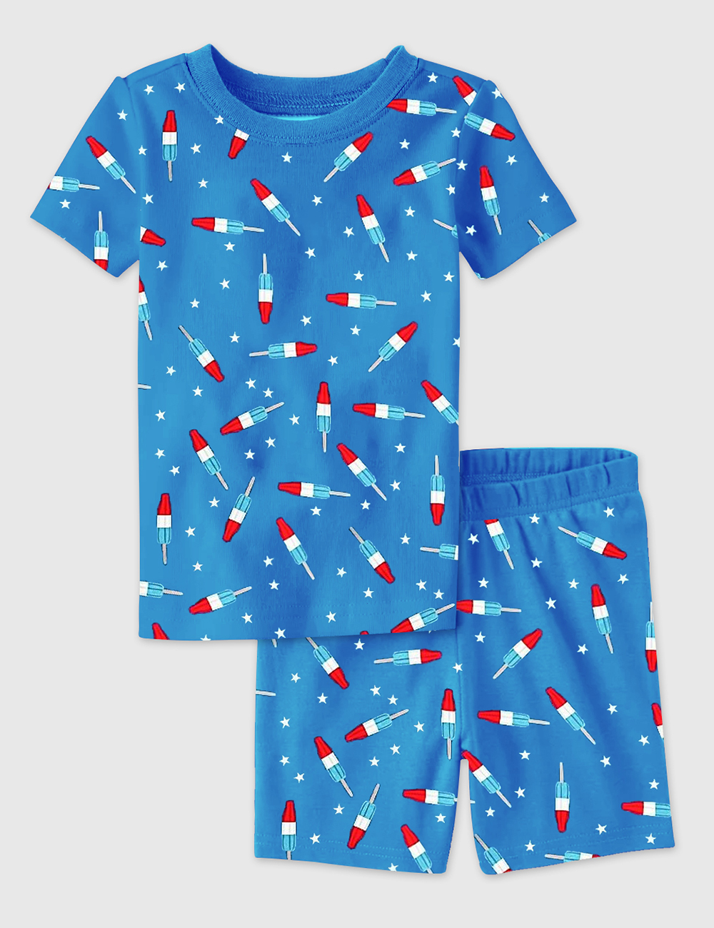 Kid's Bomb Pop 4th Of July Pajama Set
