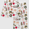 Kid's Christmas In New York Satin Family Pajama Set