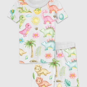 Kid's Cute Dinosaurs Pajama Set