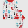 Kid's White Christmas Pajama SetÂ 