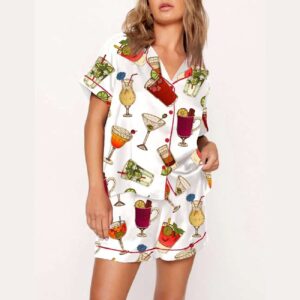 Alternative view of Kinds Of Espresso Martini Wine Pajama Set