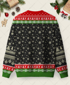 Alternative view of Korben Dallas Ugly Christmas Fuzzy Fleece Sweatshirt