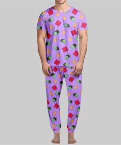 Alternative view of Kpop Demon Hunters Zoey Cosplay Pajamas Set