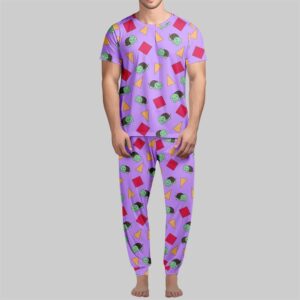 Alternative view of Kpop Demon Hunters Zoey Cosplay Pajamas Set