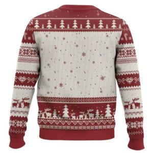 Alternative view of Krampus American Traditional Tarot Card Ugly Christmas Sweater