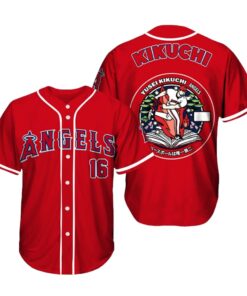 LA Angels Japan Rising Stars Yusei Kikuchi Jersey 2025