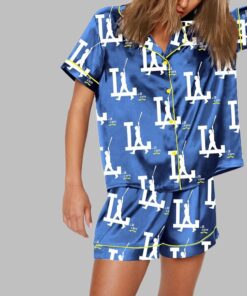 Alternative view of LA Dodgers GrandSlam Print Pajama Set