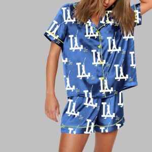 Alternative view of LA Dodgers GrandSlam Print Pajama Set