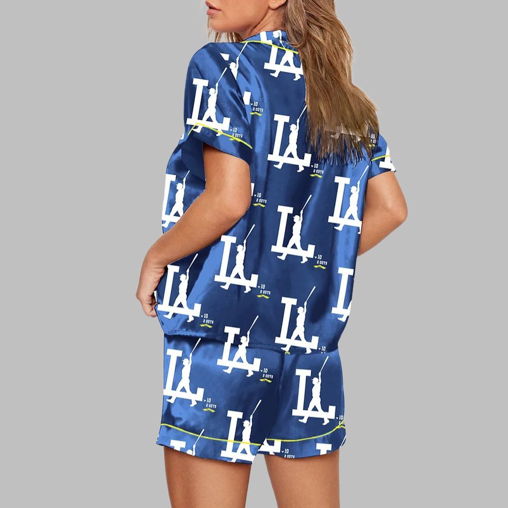 LA Dodgers GrandSlam Print Pajama Set - Image 3
