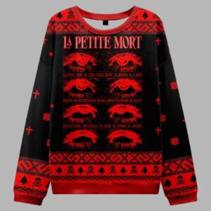 La Petite Mort Ugly Christmas Sweater - gullprint.com