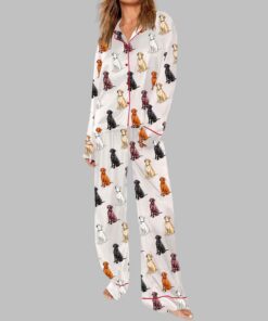 Alternative view of Labrador Dog Pajama Set