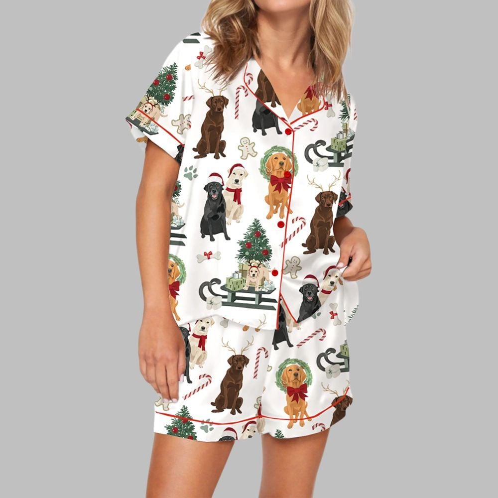 Labrador Retriever Christmas Pajama Set