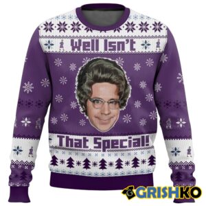Lady Magnet Well Isnâ€™t That Special Christmas Ugly Sweater - Grishko.com