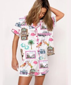 Las Vegas Bachelorette Cocktail Club Girls Trip Country Club Pajama Set