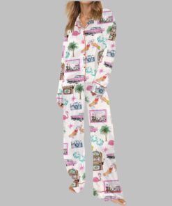 Alternative view of Las Vegas Satin Pajama Set