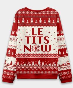 Alternative view of Le Tits Now Ugly Christmas Sweater
